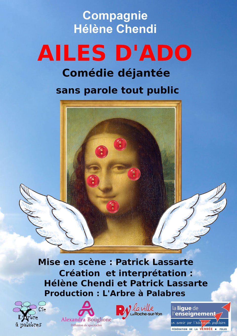 Affiche Ailes d'Ado - Hélène Chendi