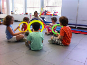 Entrainement au jonglante enfants
