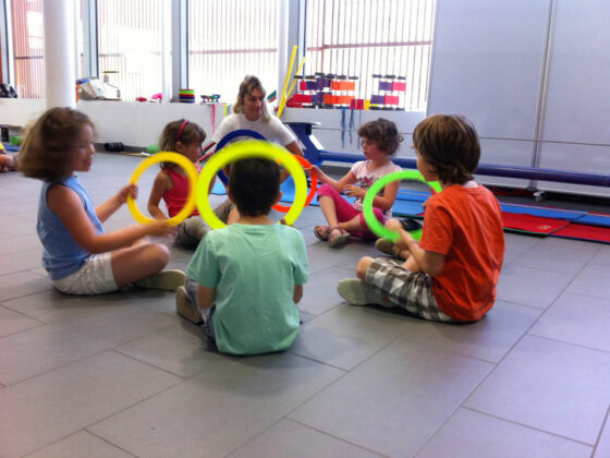 Entrainement au jonglante enfants