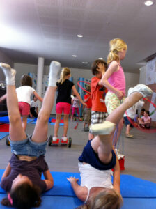 apprentissage des acrobaties