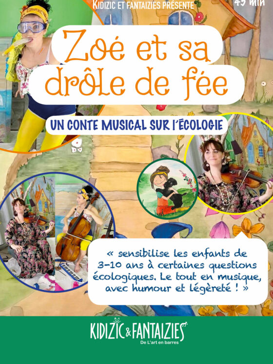 Affiche Zoé et sa drôle de fée