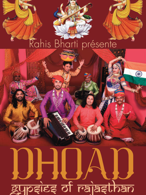 Affiche Dhoad chant danse de l'Inde