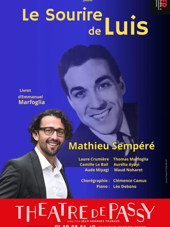 Affiche du spectacle Le Sourire de Luis