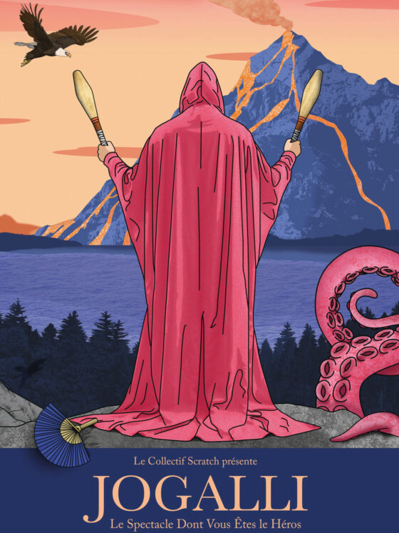 Affiche du spectacle Jogalli par le collectif Scratch