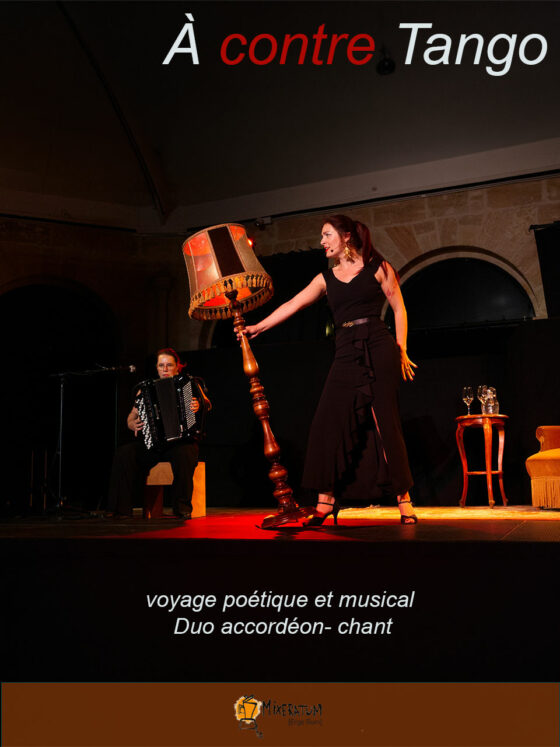 Affiche A contre Tango accordéon chant